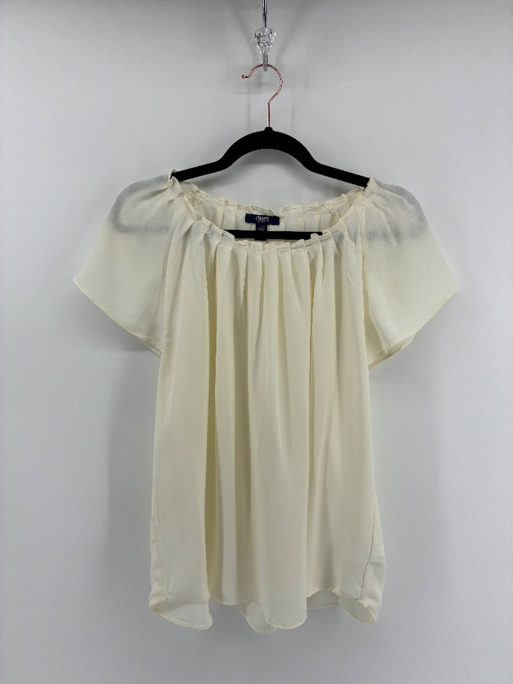 MASSIVE $10 SALE Chaps Elegant Cream Women's Top